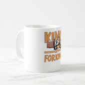 Forklift Driver Forklift Driver Forklift Gezegde Koffiemok (Voorkant links)