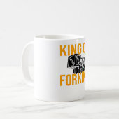 Forklift Driver Forklift Driver Forklift Saying Koffiemok (Voorkant links)