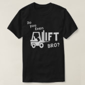 Forklift Driver Funny Premium  T-shirt (Design voorkant)