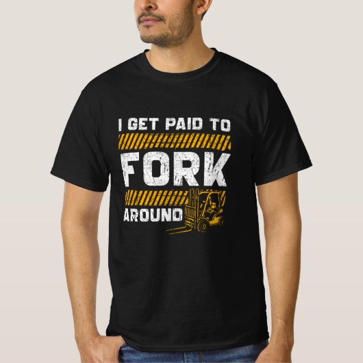 Forklift Driver Gift T-shirt (Voorkant)