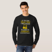 Forklift Driver Job Forklifter Warehouse Forklift T-shirt (Voorkant volledig)