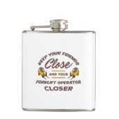 Forklift Friends Heupfles (Voorkant)