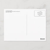 Forklift Hotrod, Nederlandse haven, Alaska Briefkaart (Achterkant)