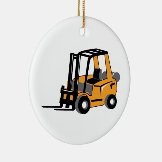 FORKLIFT KERAMISCH ORNAMENT (Rechts)