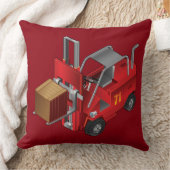 Forklift, Kinder Pallet Truck Design Kussen (Deken)
