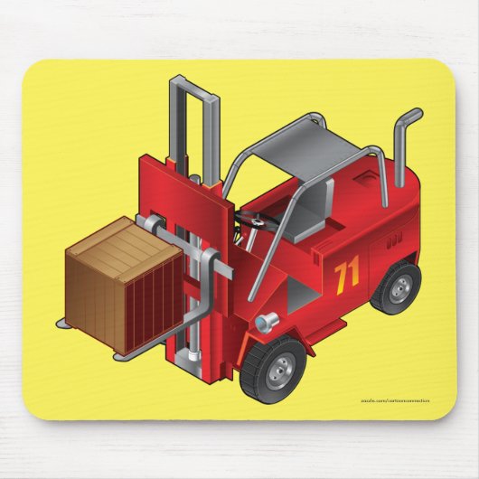 Forklift, Kinder Pallet Truck Design Muismat (Voorkant)