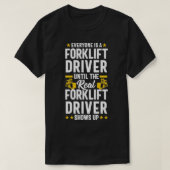 Forklift Operator Truck Driver Funny Gift Pullover (Design voorkant)