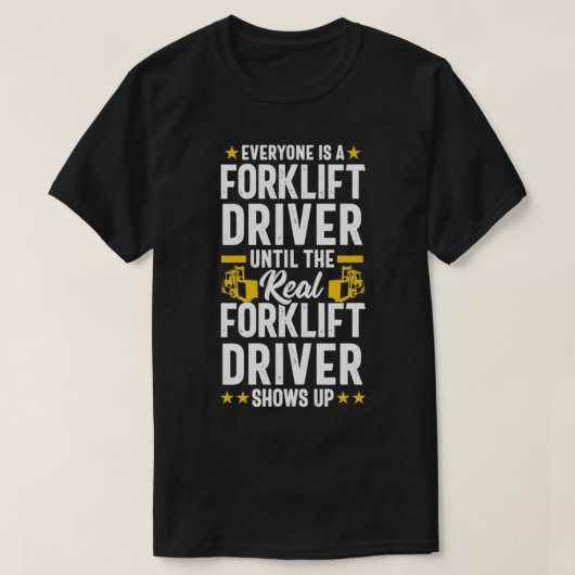 Forklift Operator Truck Driver Funny Gift Pullover (Design voorkant)
