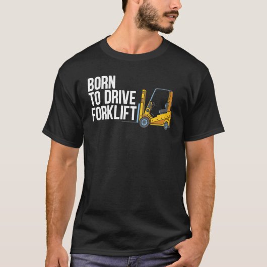 Forklift Operator Truck Worker_2 T-shirt (Voorkant)