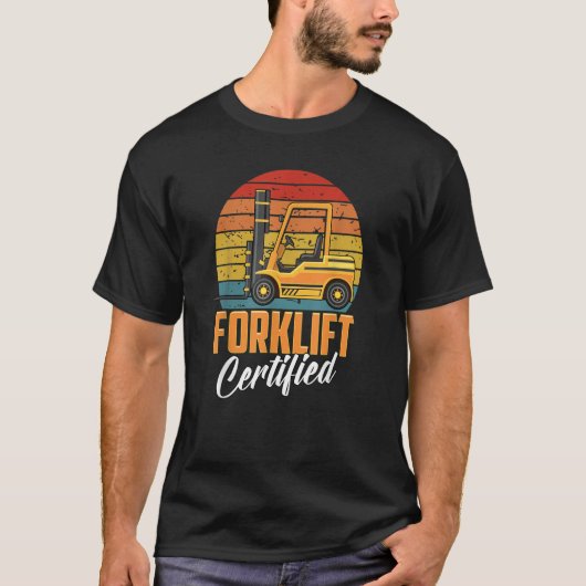 Forklift Operators T-shirt (Voorkant)