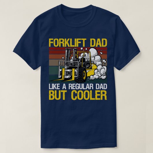Forklift papa t-shirt (Design voorkant)