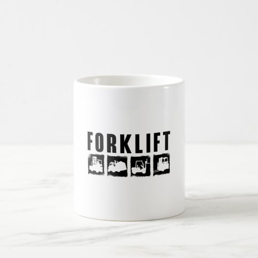 Forklift Quote Forklift Operator Driver Worker Koffiemok (Center)