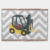 Forklift Truck Deken (Voorkant)