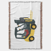 Forklift Truck Deken (Voorkant Verticaal)