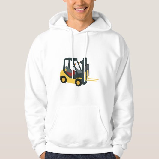 Forklift Truck Hoodie (Voorkant)
