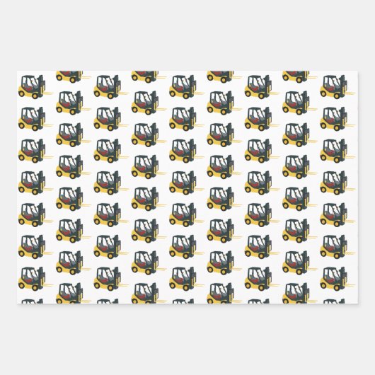 Forklift Truck Inpakpapier Vel (Voorkant 3)