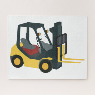 Forklift Truck Legpuzzel