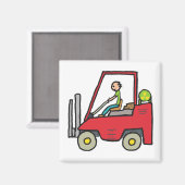 Forklift Truck Magneet (Voorkant / Achterkant)