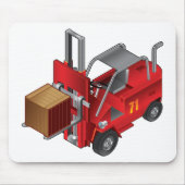 Forklift Truck Muismat (Voorkant)