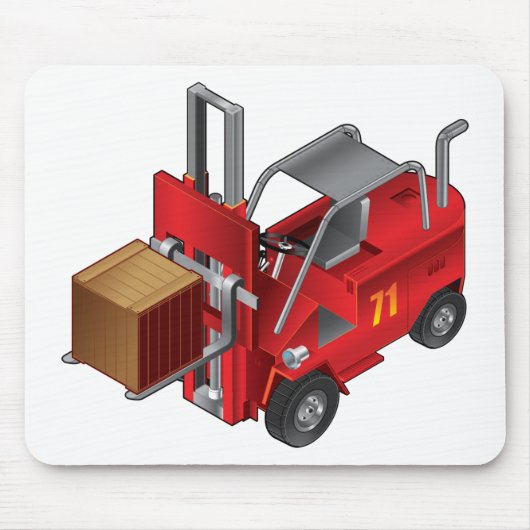 Forklift Truck Muismat (Voorkant)