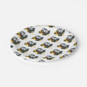 Forklift Truck Papieren Bordje (Gekanteld)