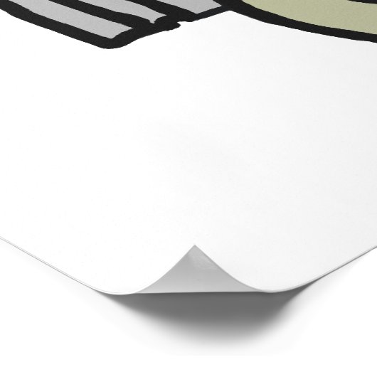 Forklift Truck Poster (Hoek)