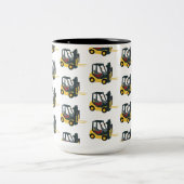 Forklift Truck Tweekleurige Koffiemok (Center)