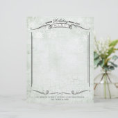 Forkmes met kerstfeestmenu borstkop (Staand voorkant)