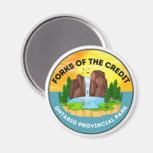 Forks of the Credit Ontario Provincial Park Magnet (Voorkant / Achterkant)