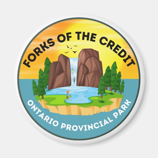 Forks of the Credit Ontario Provincial Park Magnet (Voorkant)