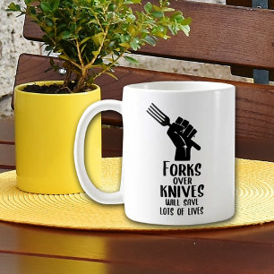 Forks over Knives, Vegan Activism Koffiemok