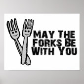 Forks zijn bij jou poster (Voorkant)