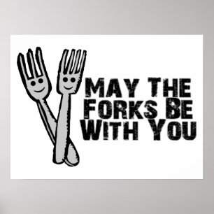 Forks zijn bij jou poster