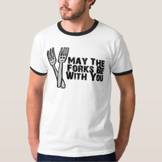 Forks zijn bij jou t-shirt