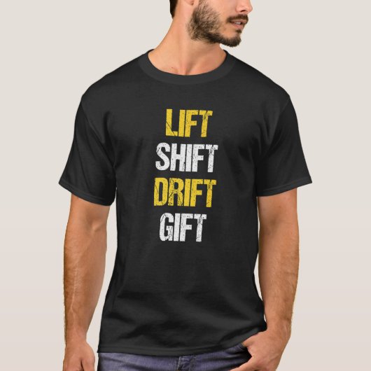 Forkstacker voor hefschroefverschuiving voor vorkh t-shirt (Voorkant)