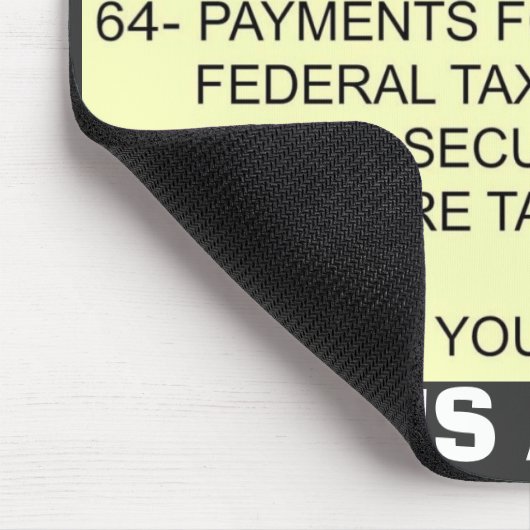 FORM_1040, BELASTINGTIJD!, DIT IS HET. MUISMAT (Hoek)