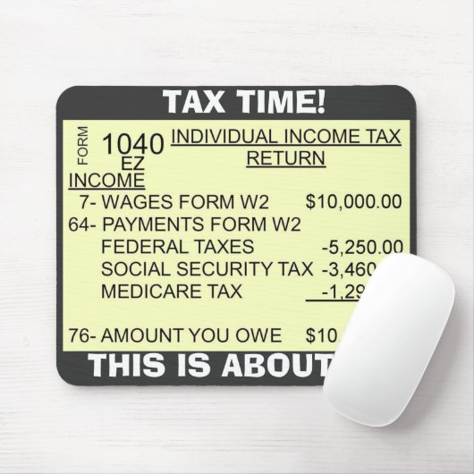 FORM_1040, BELASTINGTIJD!, DIT IS HET. MUISMAT (Met muis)