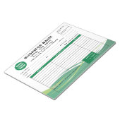 Form Business Quotation Invoice Sales Receipt Notitieblok (Schuin)