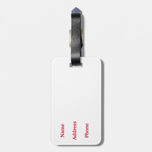 Forma 1 auto bagagelabel (Achterkant verticaal)