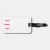 Forma 1 auto bagagelabel (Achterkant horizontaal)