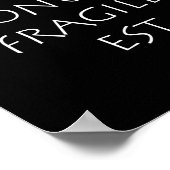 Forma bonum breekbaar poster (Hoek)