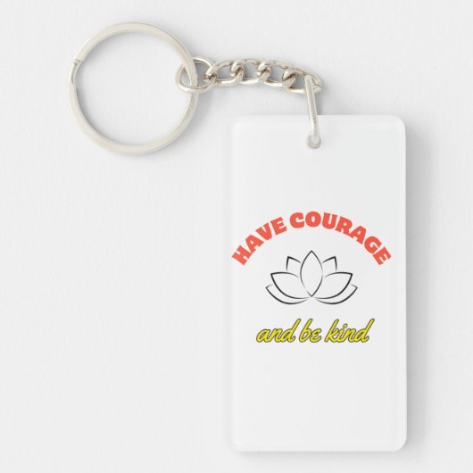 Forma: Rectángulo (dos lados) llavero Sleutelhanger (Voorkant)