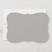 Formaat: 13" x 18" Uitnodiging / Vouwkaart Maak ee (Achterkant)