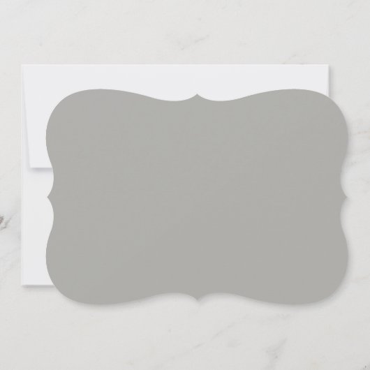 Formaat: 13" x 18" Uitnodiging / Vouwkaart Maak ee (Achterkant)