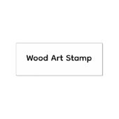 Formaat 1" x 2.5" Zelfinkende Rubber Stempel (Afrduk)