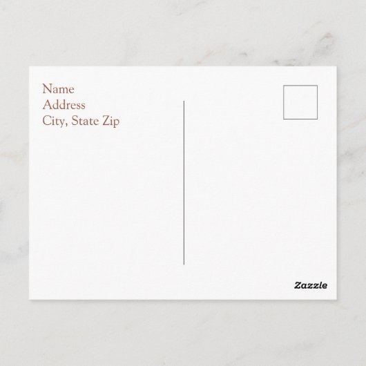 Formal Black Agaat Sla de datum Briefkaarten op (Achterkant)