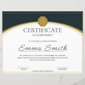 Formal Corporate Recognition Award (Voorkant)