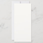Formal Elegant Script Wedding Menu (Achterkant)