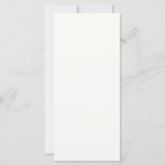Formal Elegant Script Wedding Menu (Achterkant)