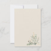 Formal Elegant Thank You Card Bedankkaart (Achterkant)